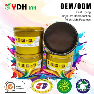Yi Dinghong SG-3 Overprint Varnish for Fast Drying Wear-Resistant Formula Enhances Print Durability Outdoor Advertising Printer