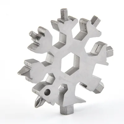 Phillips Screwdriver Kit Snowflake Bottle Opener Snowflake Wrench Stainless Steel Wrench Tool