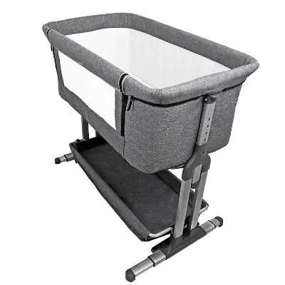 Extendable Basinet High-quality Baby Cot Adjustable Height Baby Crib Easy Connected Babi Cradle Cheap Newborn Bed