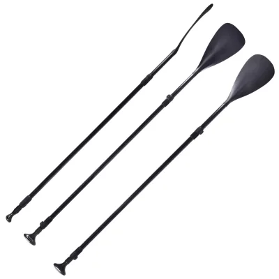 3K Carbon Fiber Stand up Sup Paddle Dual Nylon Paddle Blade Extendable T Grip Handle Fishing Tackles