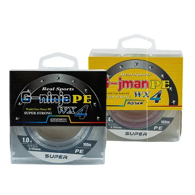 100m Sinking Braided Fishing Line 22lb 4 Strands Braided Fishing Line Leaders