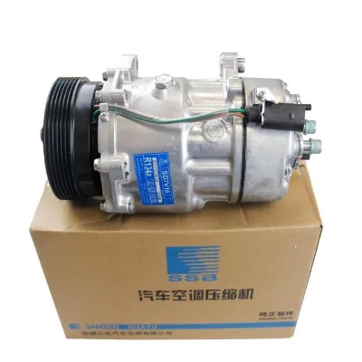 Auto Parts 12v Car AC Air Conditioner Compressor Sanden 104113D4 - SD33 v for VW Bora 1J0820803 1J0 820 803