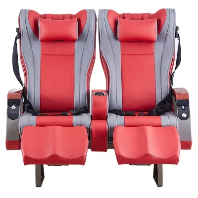 Luxury Reclining Passenger Seat Bus with Food Table Hot Sale