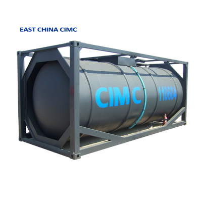 20ft 20cbm HCL Tank Container Used for Hydrochloric Acid Transport
