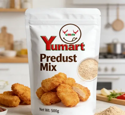 Yumart Wheat-Based Crispy Chicken Coating System Adhesion Primer Marinade & Batter & Breading Mix