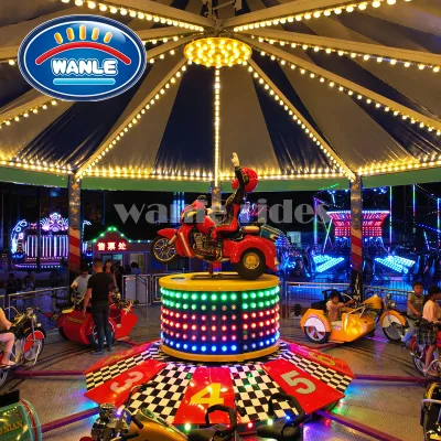 Shopping Mall Kiddie Rides Mall Child Ride Motorcycle Bumper Electric Car Amusement Park