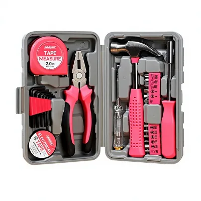 Tool Combination Set Carbon Steel Hardware Pliers Wrench Hammer Household Repair Toolbox OEM Customized Home Tool Box