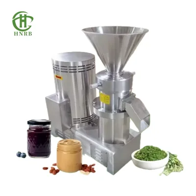 New Food Grade Stainless Steel Colloid Mill Commercial Fruit & Vegetable Puree Sauce Processing Machine with Nuts Compatibility