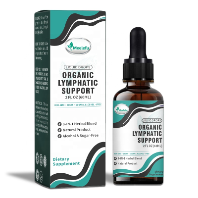 Meelefu Organic Lymphatic Support Supplement With Echinacea | Elderberry | Dandelion for Immune Support, Cleanse & Detox