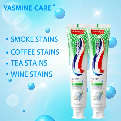 Fresh Breath Yellowing Teeth Whitening Fluoride Free Deep Cleaning 180g Home Use Sensitive