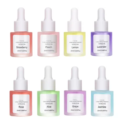 Private Label Nail Cuticle Oil Cuticle Repair Oil for Nails With Vitamin E Fruit Flavored Strawberry Nutrition Finger Repair