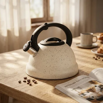 304 Stainless Steel Non-Electric Kettle 2.5L-3L Capacity Water Kettles Made of Metal