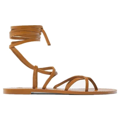 Women's Custom Flat Sandals Breathable Upper Summer Rome Platform Platform Shoes Manufacturer Flat Bottom Frenulum Strap Closure