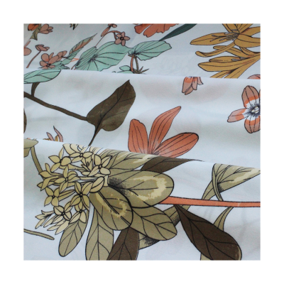 Bed Sheets Polyester Fabric with Diperse Print