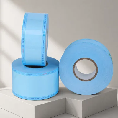 OEM Dental Steam Sterilization Rolls for Medical Device Sterile Wrapping
