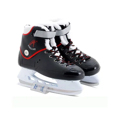 Intermediate Ice Hockey Shoes, Anti-impact Hockey Hockey Shoes, Real Ice Sliding Leisure Skate Shoes