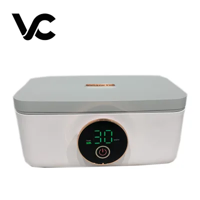 Customized Smart USB Electric Heated Stainless Steel 1L Food Warmer Battery Powered Automatic Digital LED Display Outdoor