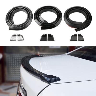 PUERXIN Universal Car Trunk Rear Wing Spoiler Wing Car Modification Styling Carbon Fiber Rear Spoiler Spoiler Universal Trasero