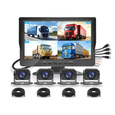 4CH 1080p/720p Split Display HD Touch Screen Mdvr Remote Monitoring and Positioning Dvr 24-hour Monitoring 10.1 Inch Dvr Monitor
