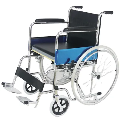 Hospital Medical Portable Economical Lightweight Wheel Chair Manual Wheelchair