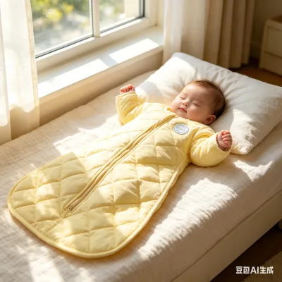 High Quality Hypoallergenic Long Sleeve Baby Wearable Blanket for Infant Nighttime Sleep