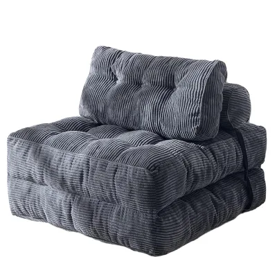Customisable Minimalist Sofa Chair Compressible Sofa Recliner and Sleeper Bed Bedroom Lounge Sofa