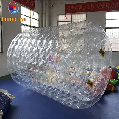 Professional Inflatable Water Roller Ball PVC Transparent Human Hamster Ball for Water Park and Pool Fun