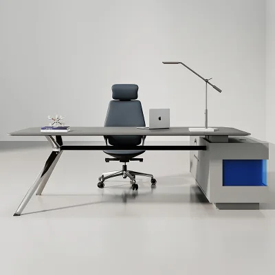 GD JS-A3 Modern Design Durable Eco-Friendly Luxury Modular Executive Office Desk Soft Close Drawers 5-Year Warranty Assembly