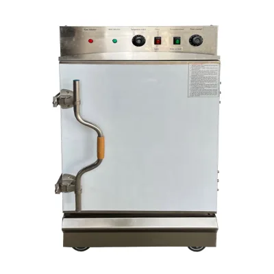 Commercial Electric Food Steamer 8 Trays Rice Cooking Seafood Steaming Cabinet for Hotel Kitchen