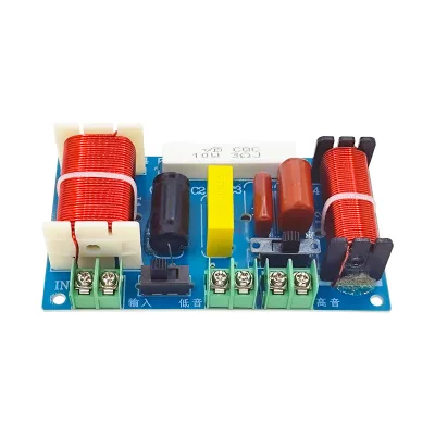 High and Low Frequency Two-channel Divider High-fidelity Audio Crossover