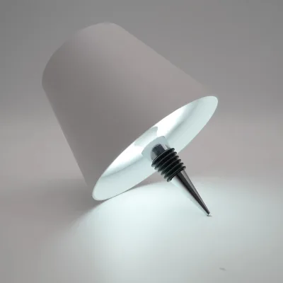 Creative portable table lamp for wine bottles, bar and restaurant atmosphere lighting