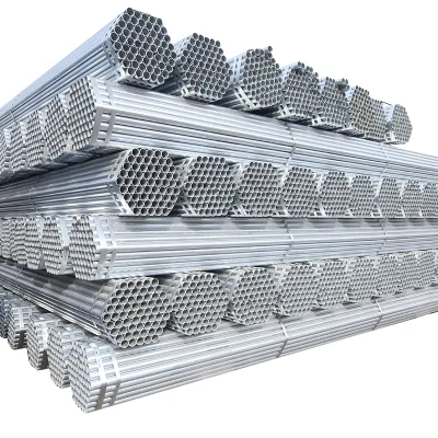 China Factory Q275 Hot Dipped Galvanized Mild Steel Pipe Plain End Galvanized Steel Pipe