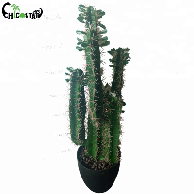 2021 New Style Decoration Plant ,artificial Cactus in Pot Outdoor Cactus Plants