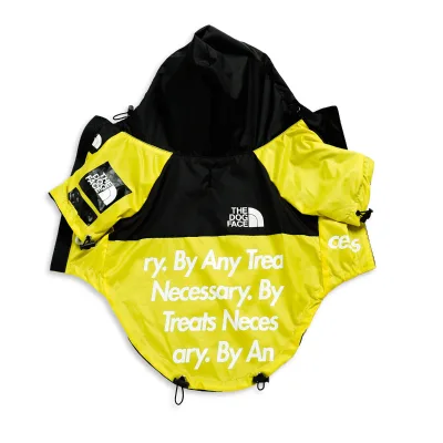 American Flag Polyester Large Dog Raincoat Tide Brand Windproof and Rainproof Pet Clothing for Winter Dogs CATS