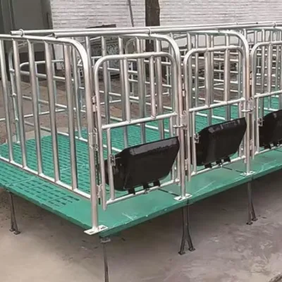 New Pig Positioning Pen Galvanized Pig Pen Integrated Specialized Sow Positioning Breeding Farms