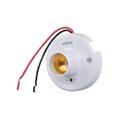 Geagood Induction Delay Voice Control Led Energy Saving E27 Screw Holder Sound Light Control Switch Lamp Holder