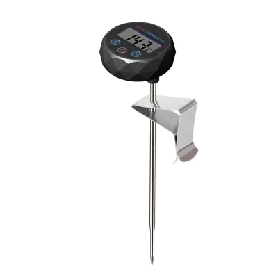 DD1465 Quick Test Kitchen Digital LCD Grill Thermometer With Clips Meter Wax Oil Cooking BBQ Meat Food Barbecue Thermometer