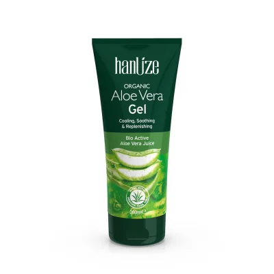 Organic Aloe Vera Skin Gel for Face Natural Hydrating and Soothing Aloe Gel for Healthy Skin