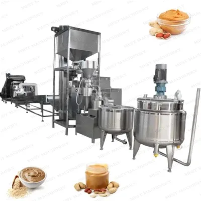 Automatic Peanut Butter Making Machine Small Peanut Butter Machine Grinder