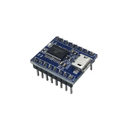 JQ6500 Voice Module Speaker MP3 Module MCU Serial Port Control Broadcast One-to-one 5-way Control Music IC