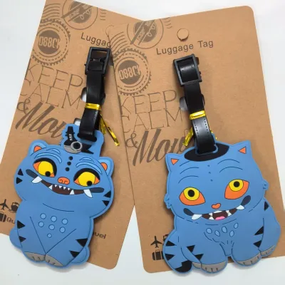 Botu K-POP Witch Hunt Tiger Creative Luggage Tag Travel Supplies Luggage Bag Check-in Identification Tag Pendant