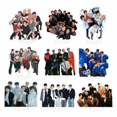 Factory Custom Transparent Acrylic Cartoon Style Kpop Sart Style Standee Welcome Custom Design Custom Shape