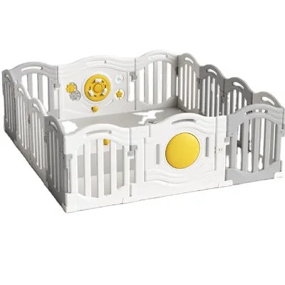 Solar Theme Indoor Plastic Children Playground Baby Playpen Game Fence for Kids