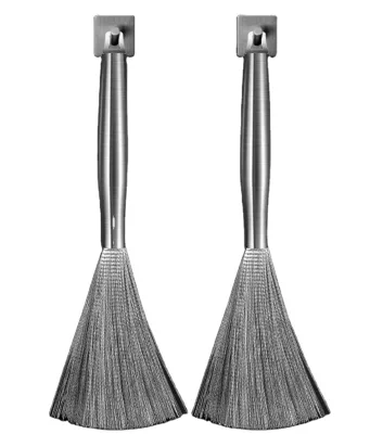 Stainless Steel Cookware Metal Scrubber Cleaning Brush