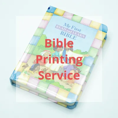Durable Paper & Paperboard Printing Product  Board Book Kids Bible