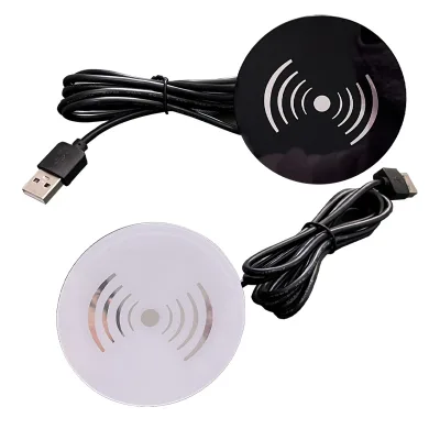 Embedded Desktop Wireless Charger Invisible Simple Hidden Grommet Power Wireless Charging for All Phones for Kitchen Use