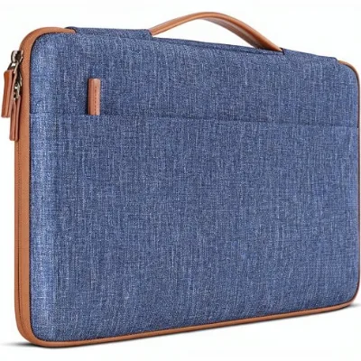 Business Laptop Briefcase-Large Capacity Shockproof Portable Case