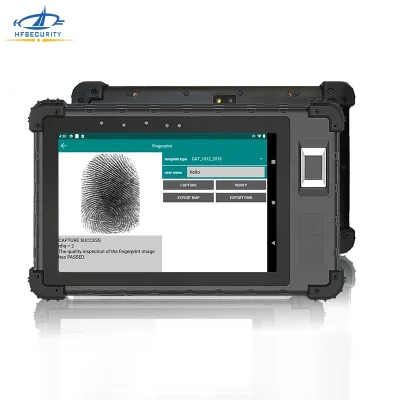HFSecurity FP08 Rugged Biometric Device Fingerprint Passport Scan Airport Time Attendance