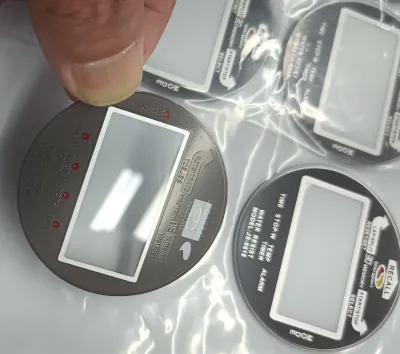 5MM PMMA PET Double-sided Protective Film for Electric Meter, Water Meter, Watch Dial, Silk Screen Display Lens, Face Plate