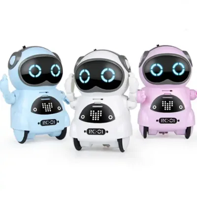 Top Selling 939A Mini Pocket Robot Talking Interactive Dialogue Voice Recognition Record Singing Dancing Telling Robot Toy